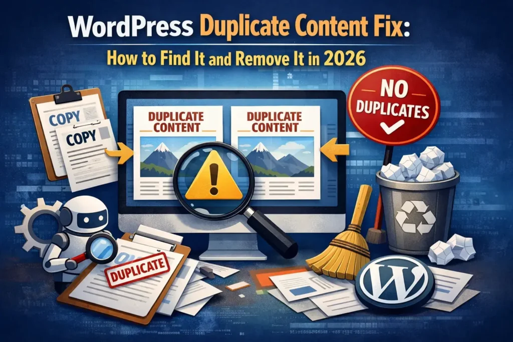 WordPress Duplicate Content Fix