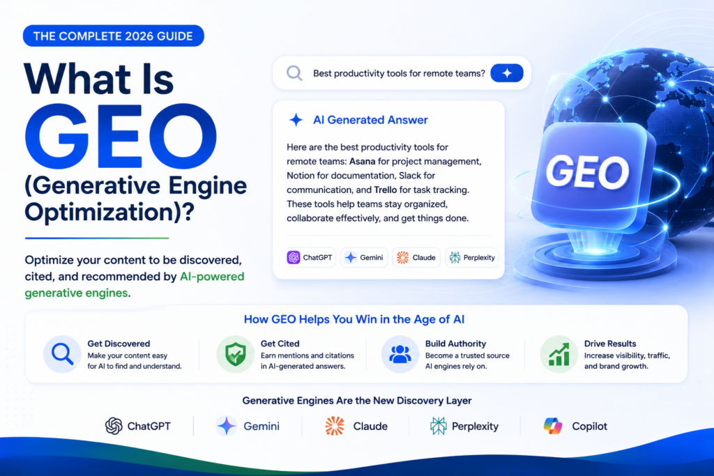 What Is GEO (Generative Engine Optimization)